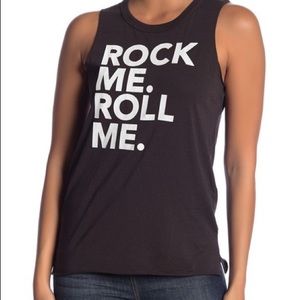 Chaser Rock Me Roll Me Tank Tee Top